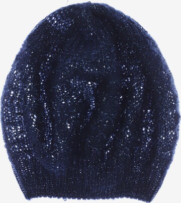 heine Hut oder Mütze One Size in Blau: predná strana