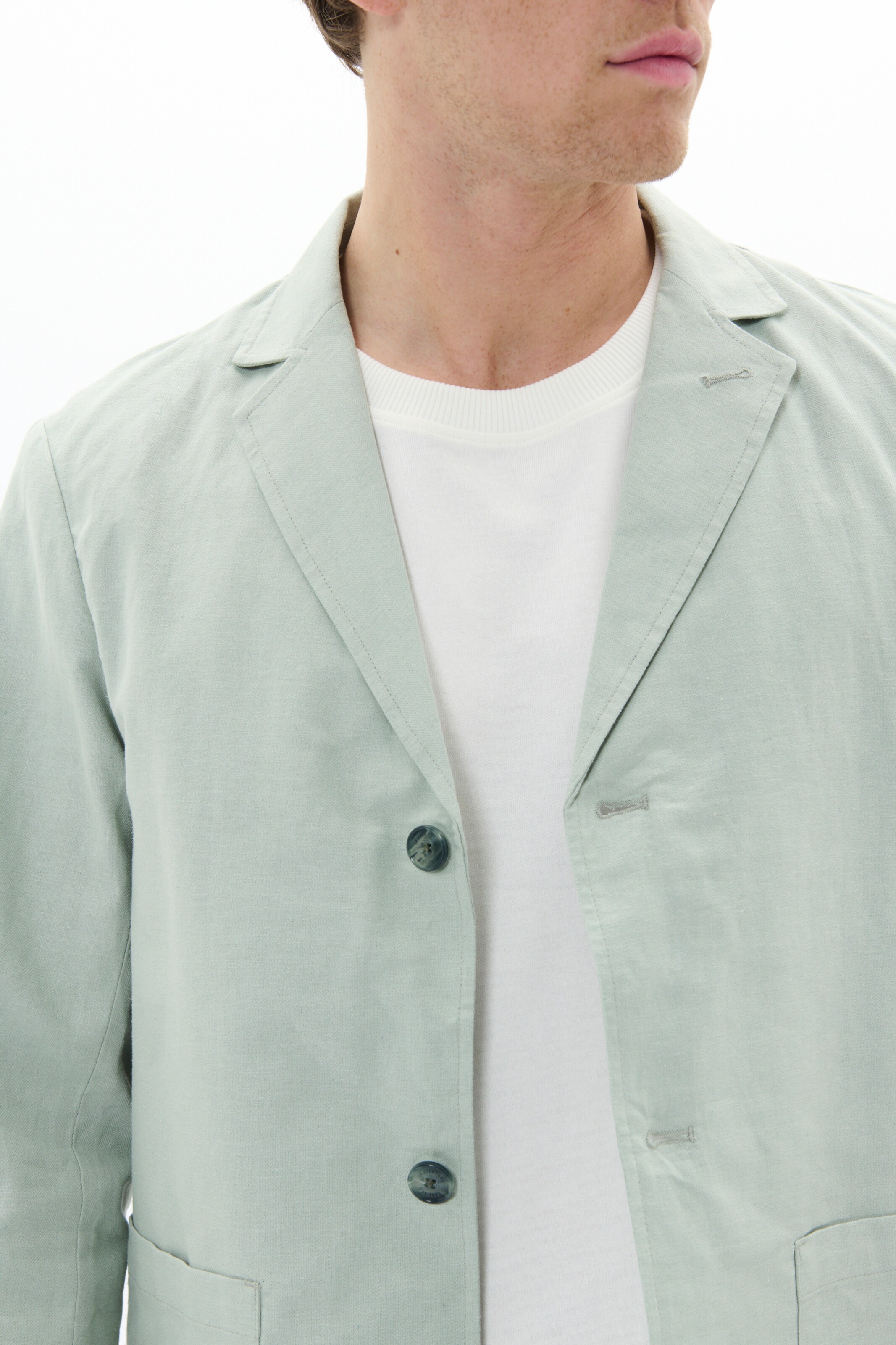 Coupe regular Veste de costume Matinique en gris