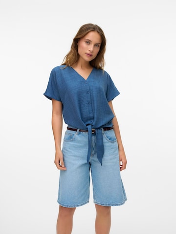 VERO MODA Blouse 'VMMelahey' in Blue: front