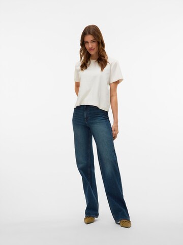 VERO MODA Wide Leg Jeans 'TESSA' in Blau