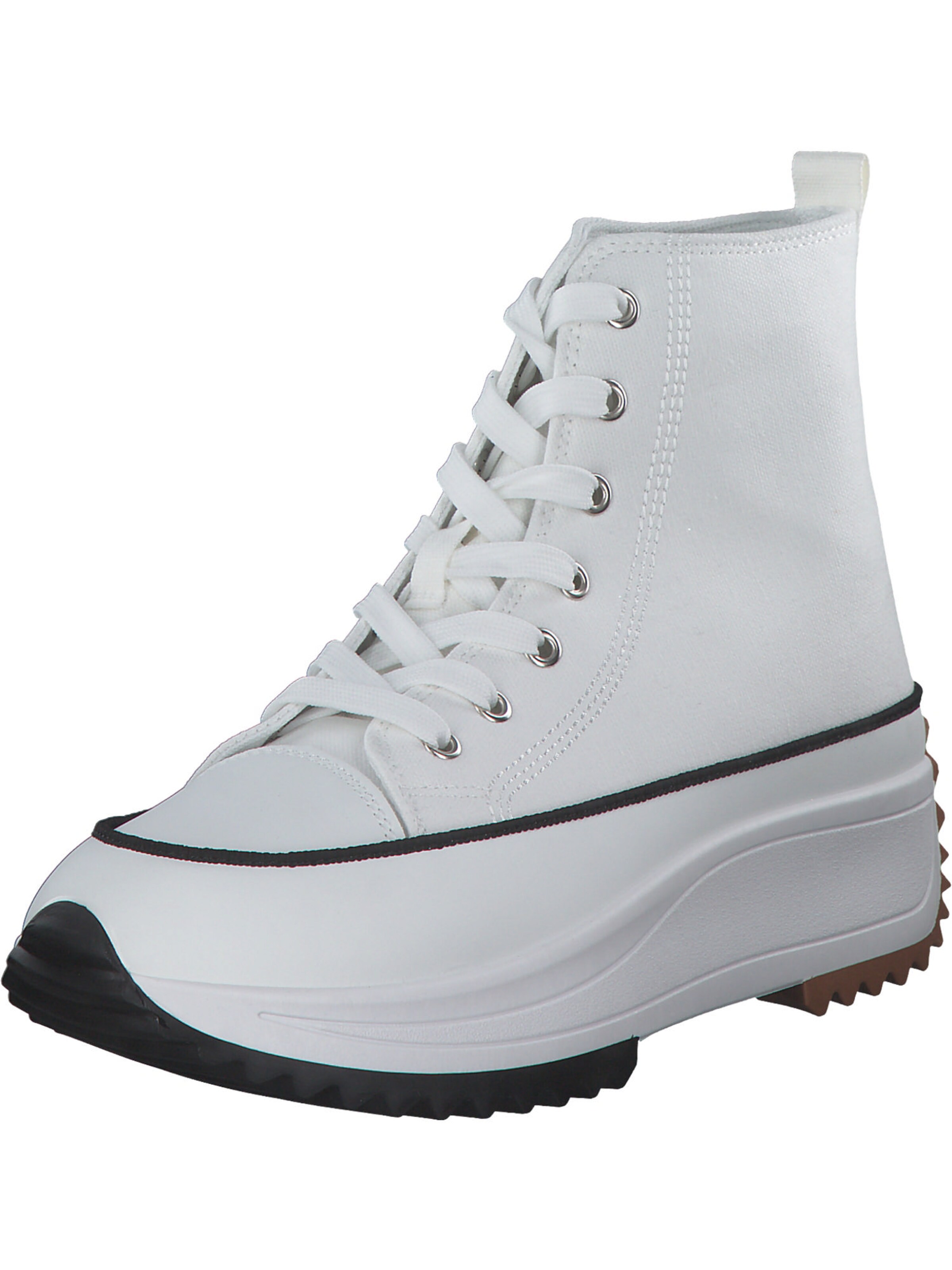 Palado Sneakers hoog 'Jaxi' in Wit: voorkant