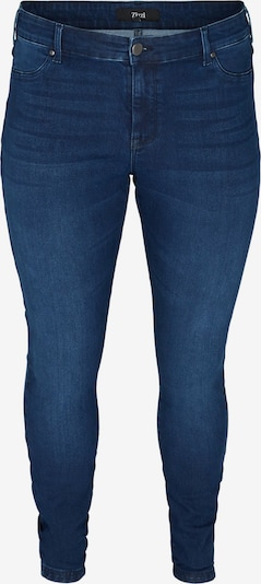 Zizzi Jeans 'Janna' in de kleur Blauw denim, Productweergave