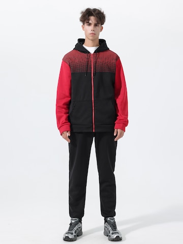 Youthup Sportanzug in Rot: Vorderseite