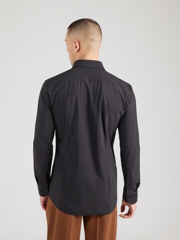 Slim fit Camicia business di BOSS in nero