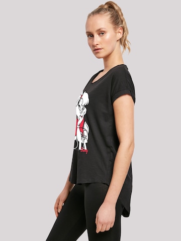 F4NT4STIC Shirt 'Looney Tunes Lola Bunny' in Zwart
