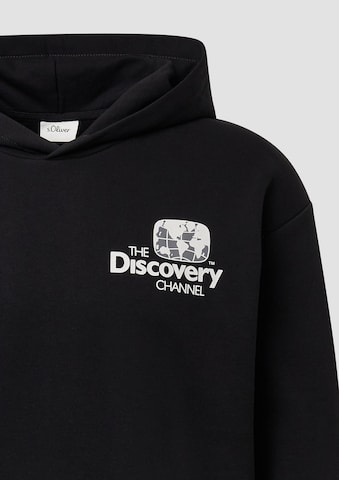 Sweat-shirt s.Oliver en noir