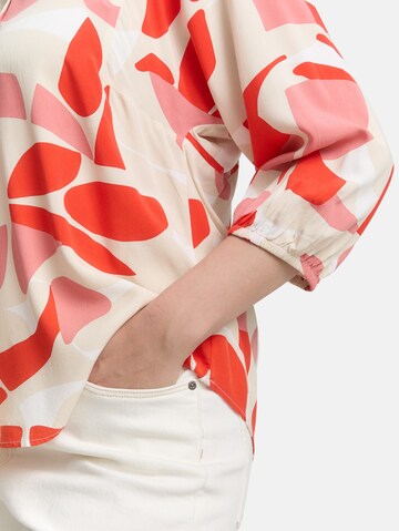 Tom Tailor Women + Bluse in Beige