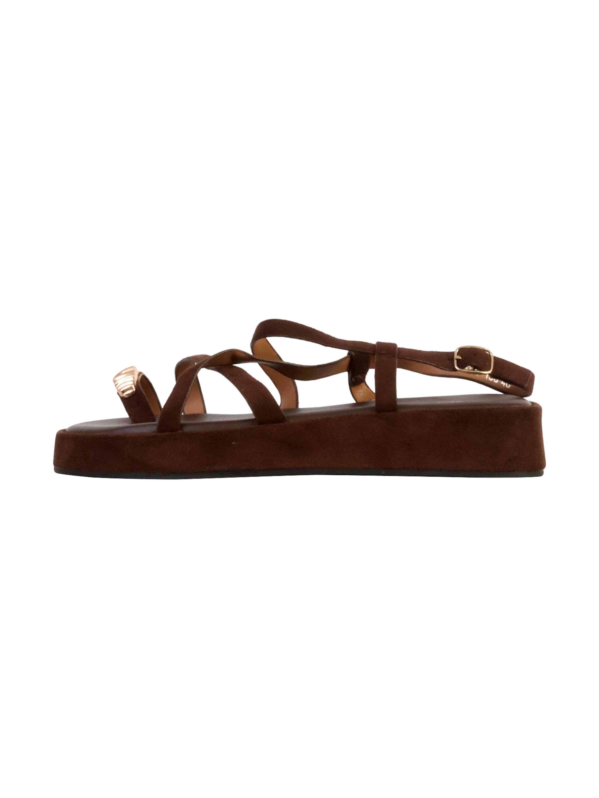 Super Mode Sandal 'Joalice Riemchensandalen' in Brown