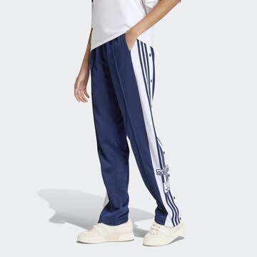 ADIDAS ORIGINALS Loose fit Pants 'Adibreak' in Blue: front