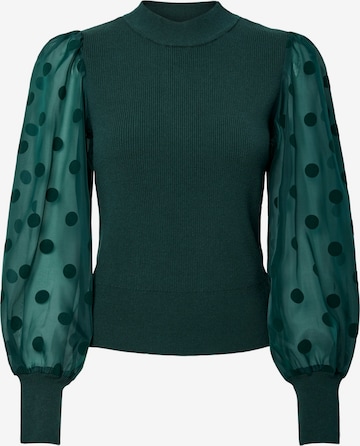 Pull-over 'YASDOTME' YAS en vert : devant