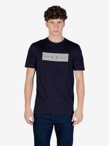 Maglietta 'XM002472 AF10356' di ARMANI EXCHANGE in blu: frontale