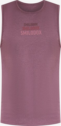 Smilodox Performance Shirt in Purple: front