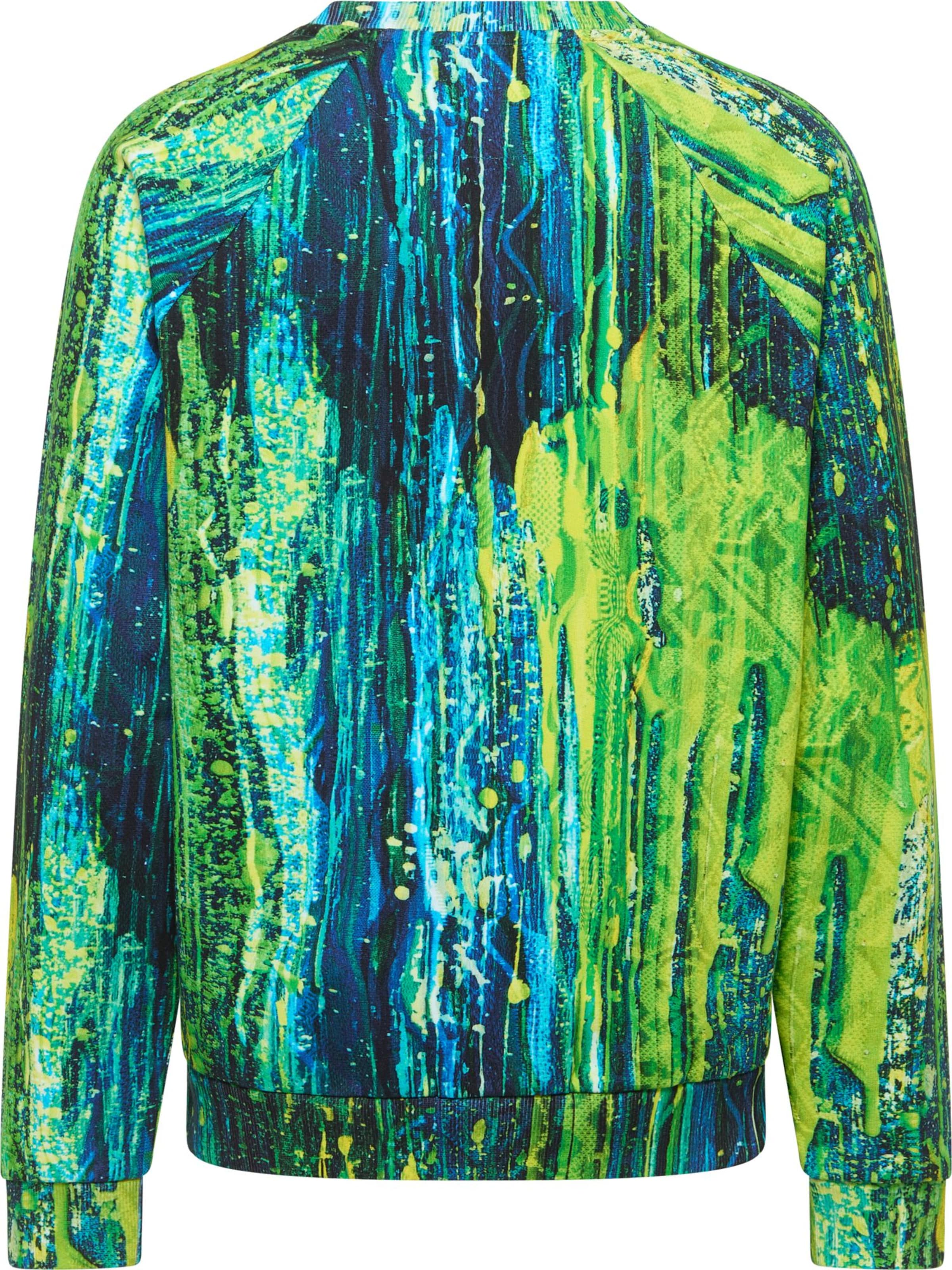 Carlo Colucci Sweatshirt 'Fauster' in Green