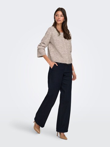 ONLY Knit cardigan 'ONLMiggie' in Brown