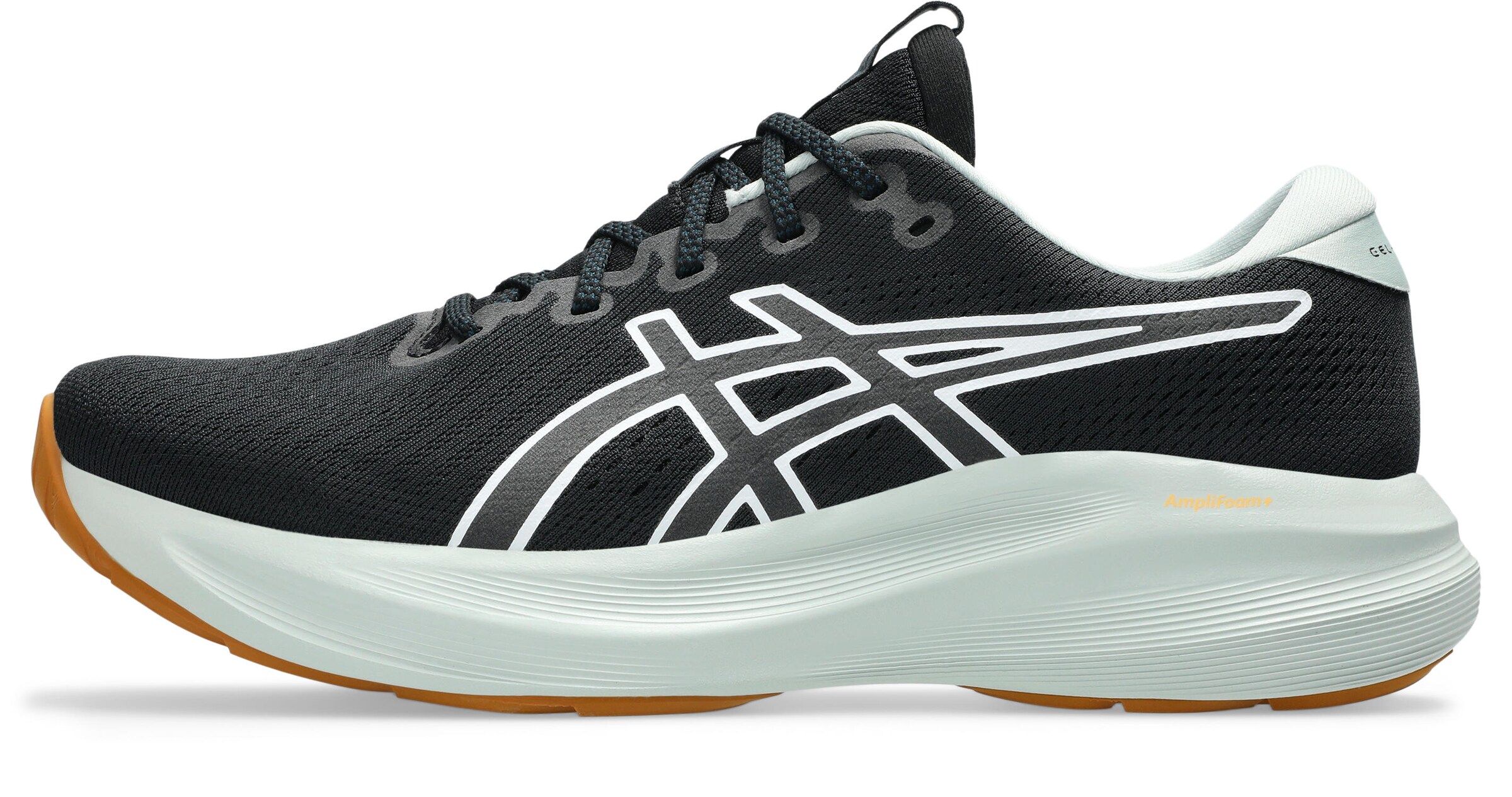 ASICS Running Shoes in Black: front