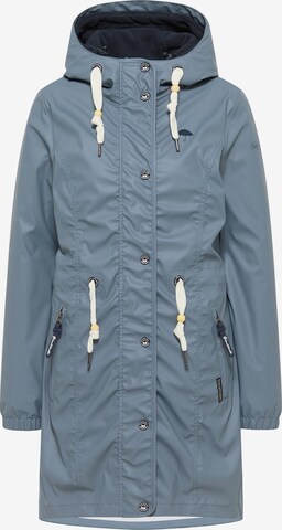 Schmuddelwedda Raincoat in Blue: front