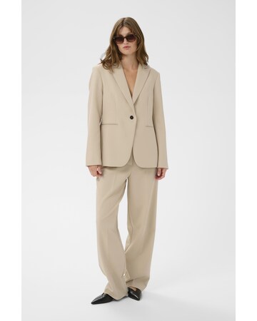 Wide Leg Pantalon 'SLCorinne' SOAKED IN LUXURY en beige