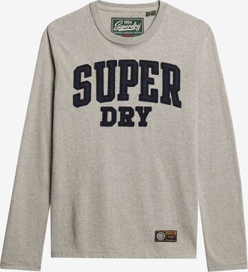 Superdry Shirt 'Athletic' in Grey: front