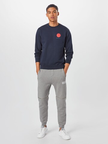 EDWIN Sweatshirt 'Japanese Sun Sweat' in Blau