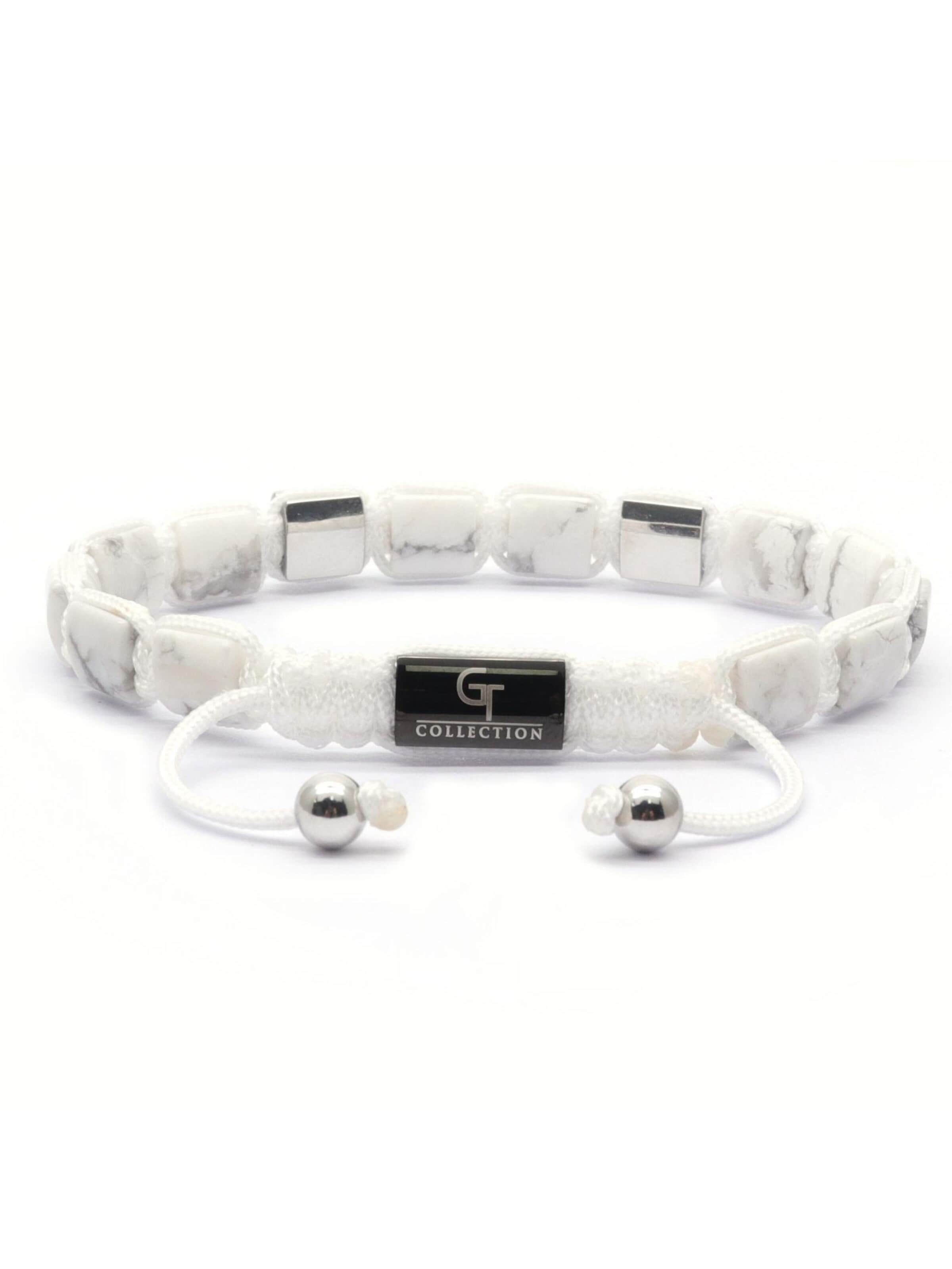 Bracelet 'Flat-Bead' GT Collection en blanc