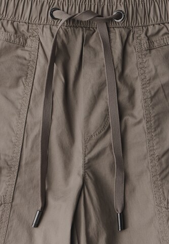 STREET ONE Slimfit Hose in Braun