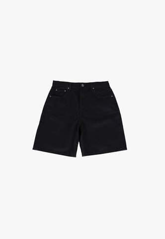 Dropsize Baggy Shorts in Schwarz: Vorderseite