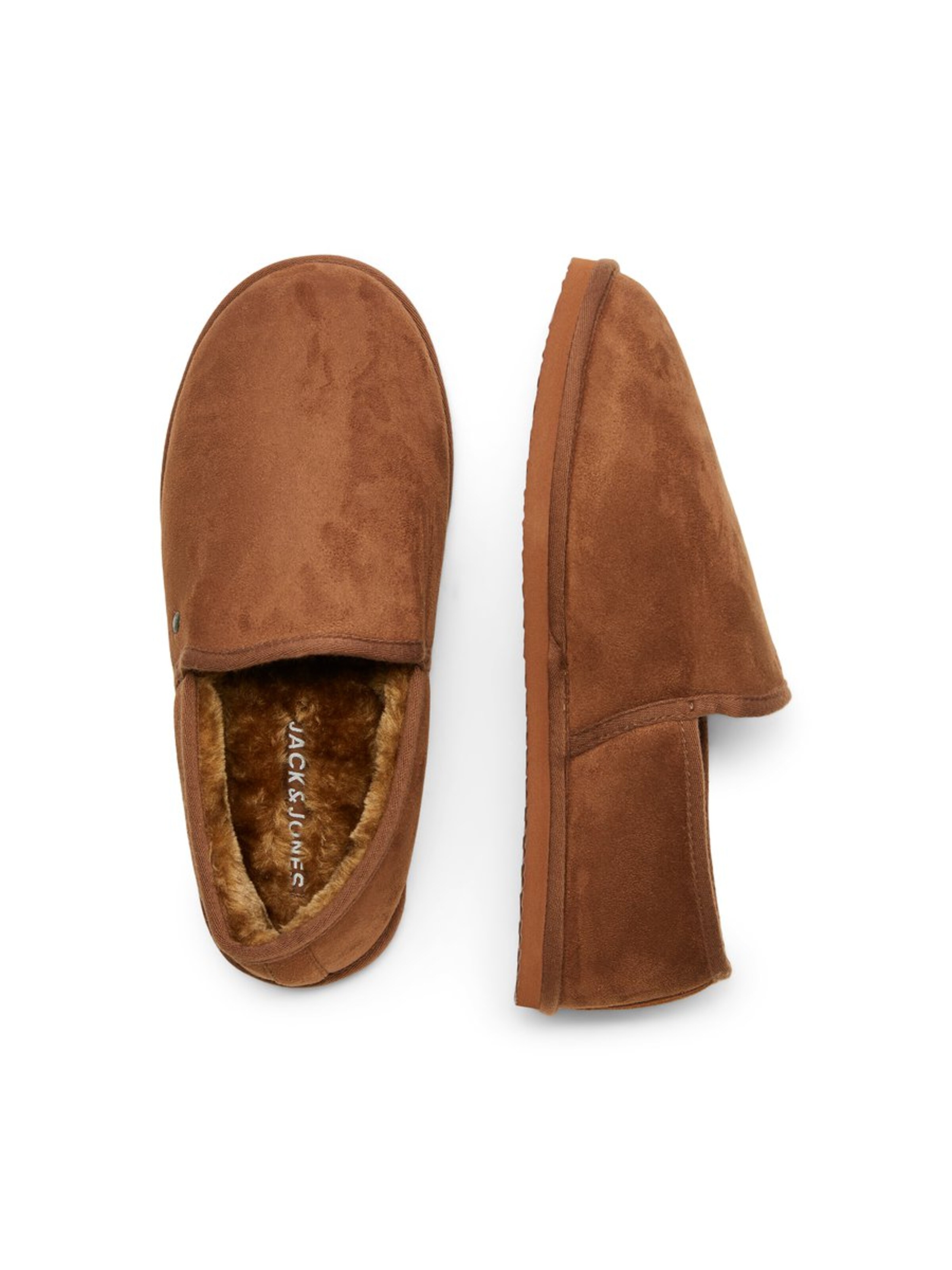 Männer Offene Schuhe JACK & JONES Hausschuh 'PETE' in Braun - PL81073 Männer Offene Schuhe JACK & JONES Hausschuh 'PETE' in Braun - PL81073