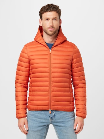 SAVE THE DUCK Between-season jacket 'Donald' in Orange: front