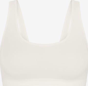 SLOGGI Bra ' Blue Go Sense ' in White: front