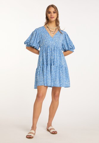 Robe 'Gaya' IZIA en bleu