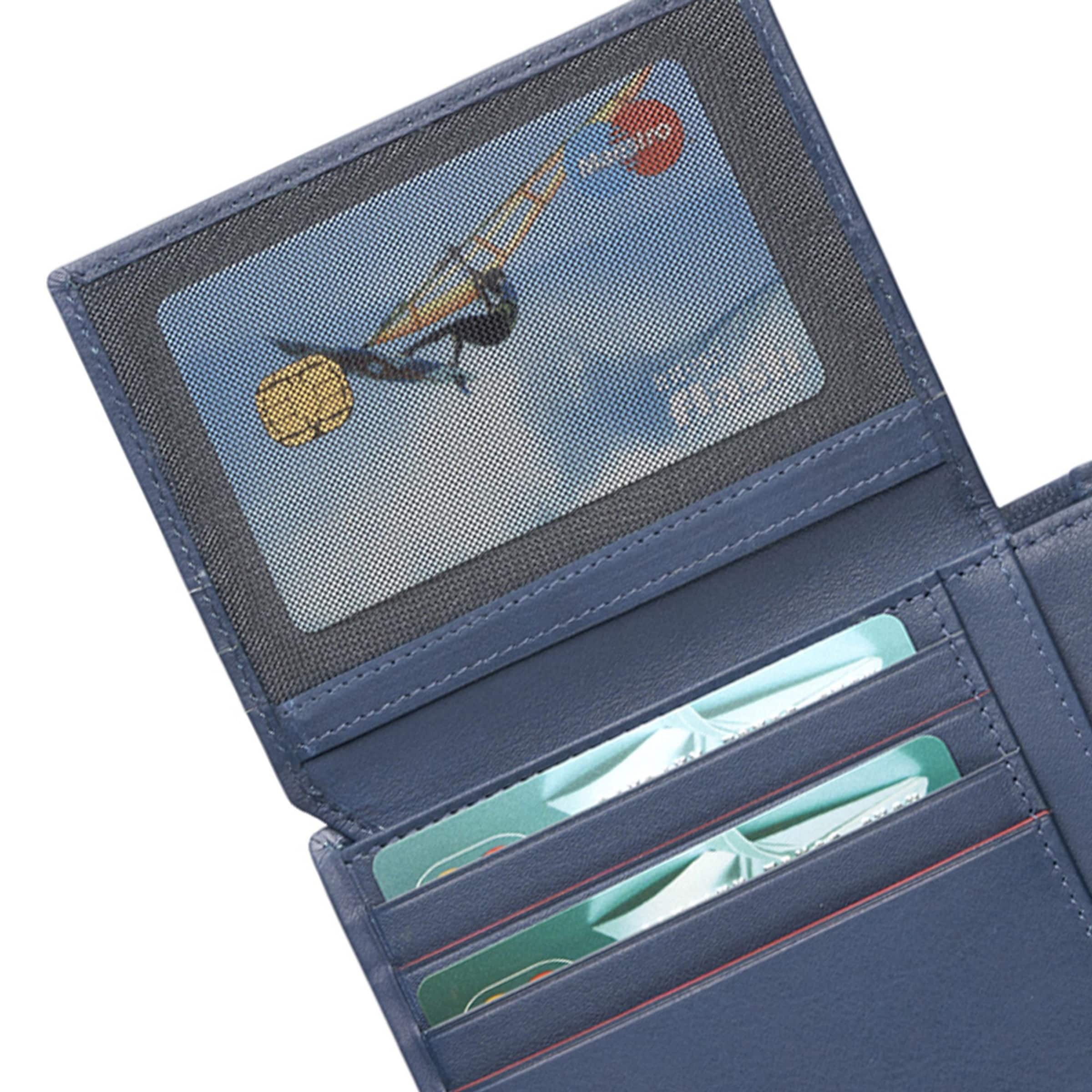 Roncato Geldbörse 'Detroit' in Blau