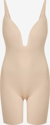 SPANX Formujúce body - Béžová: predná strana