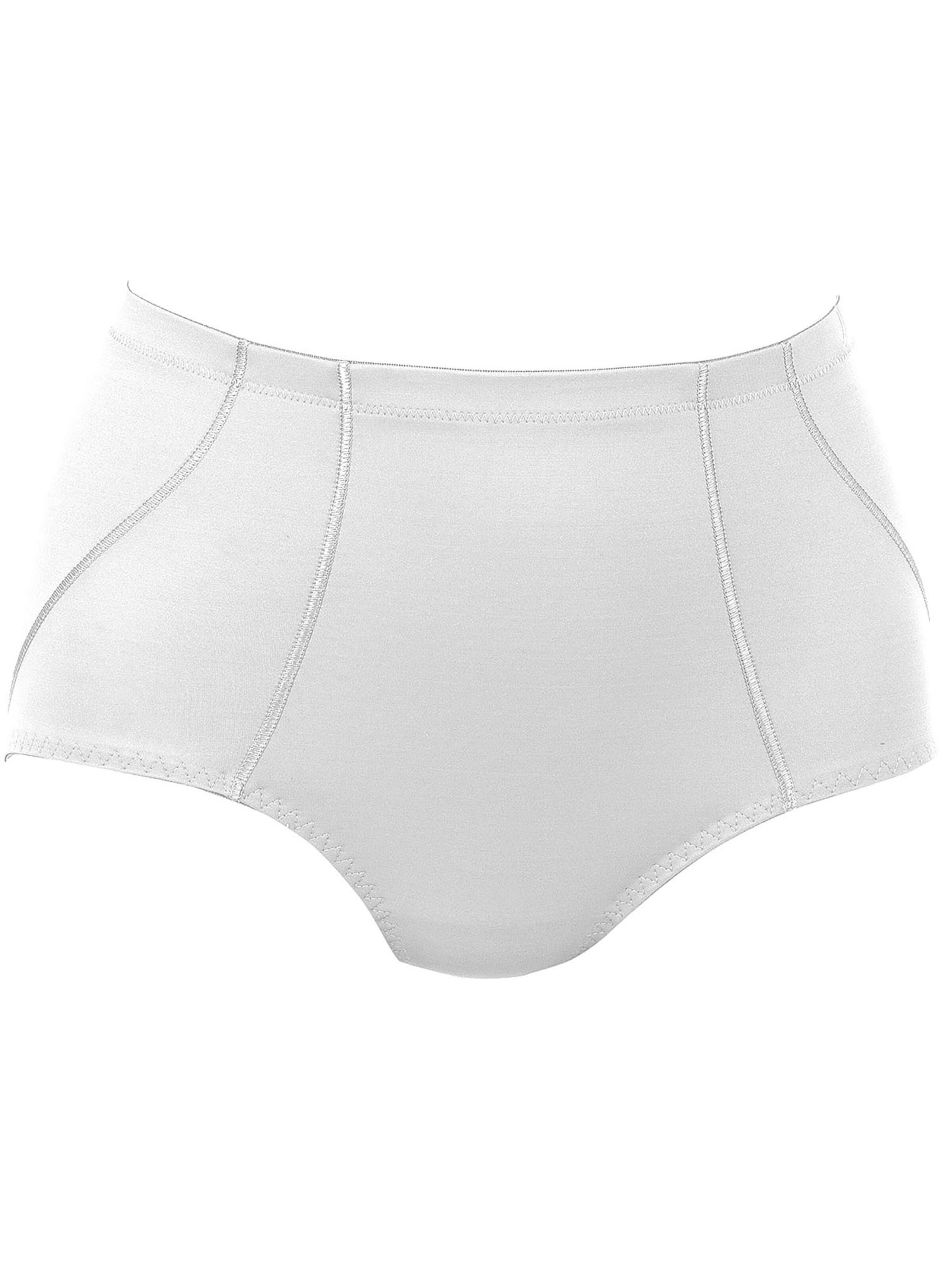 ANITA Shaping Pants 'Clara' in White: front