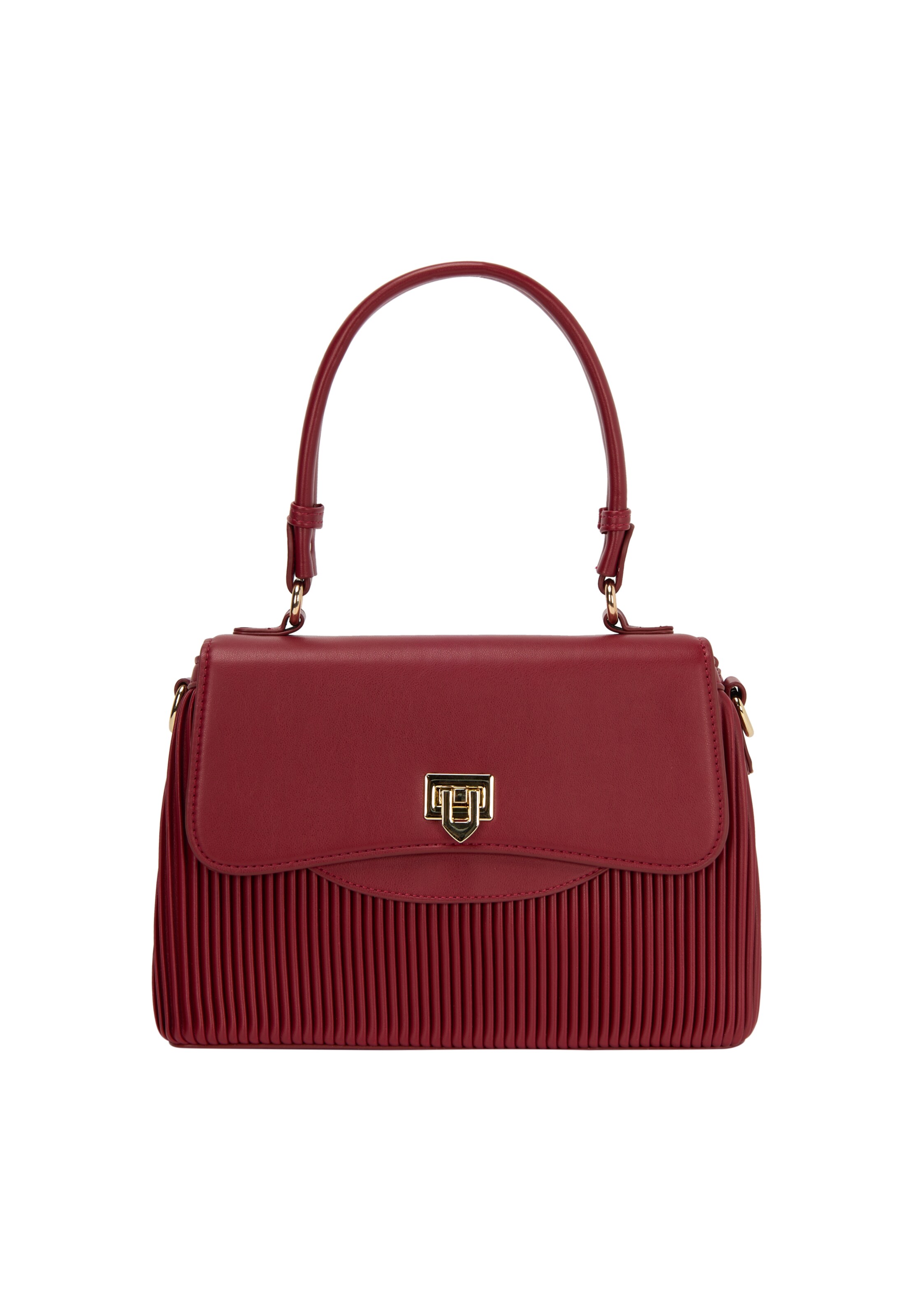 faina Handtas in Rood: voorkant