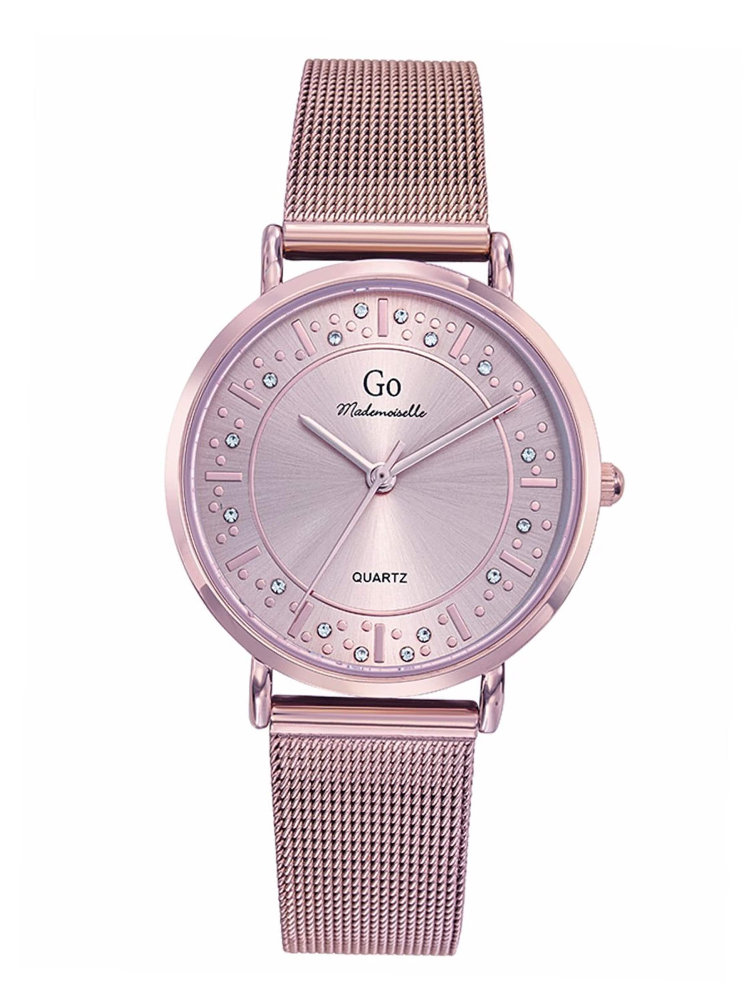 GO GirlOnly Analog Watch in Gold: front