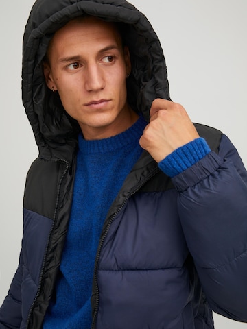 JACK & JONES Winter Jacket 'Chili' in Blue