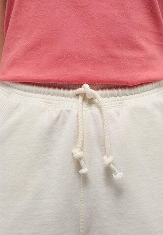 MUSTANG Regular Pants 'Jogpant' in White