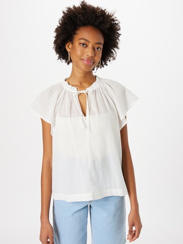 GAP Blouse in White: front