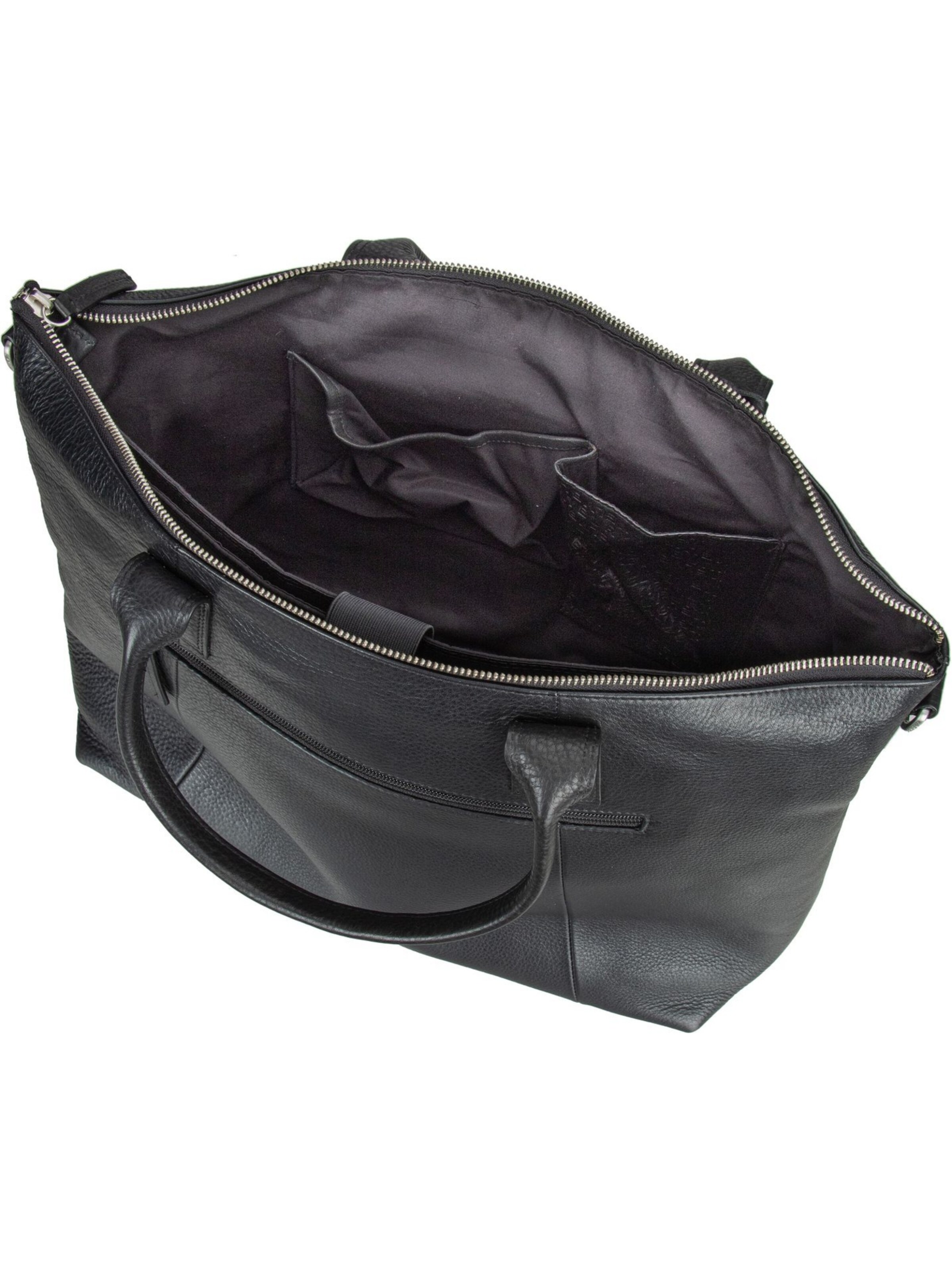 Burkely Handtasche 'Soft Skylar' in Schwarz