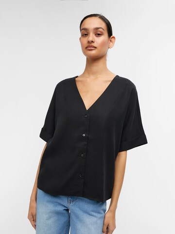 OBJECT - Blusa 'TILDA' en negro