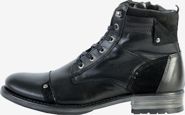 REDSKINS Boots in Black: front