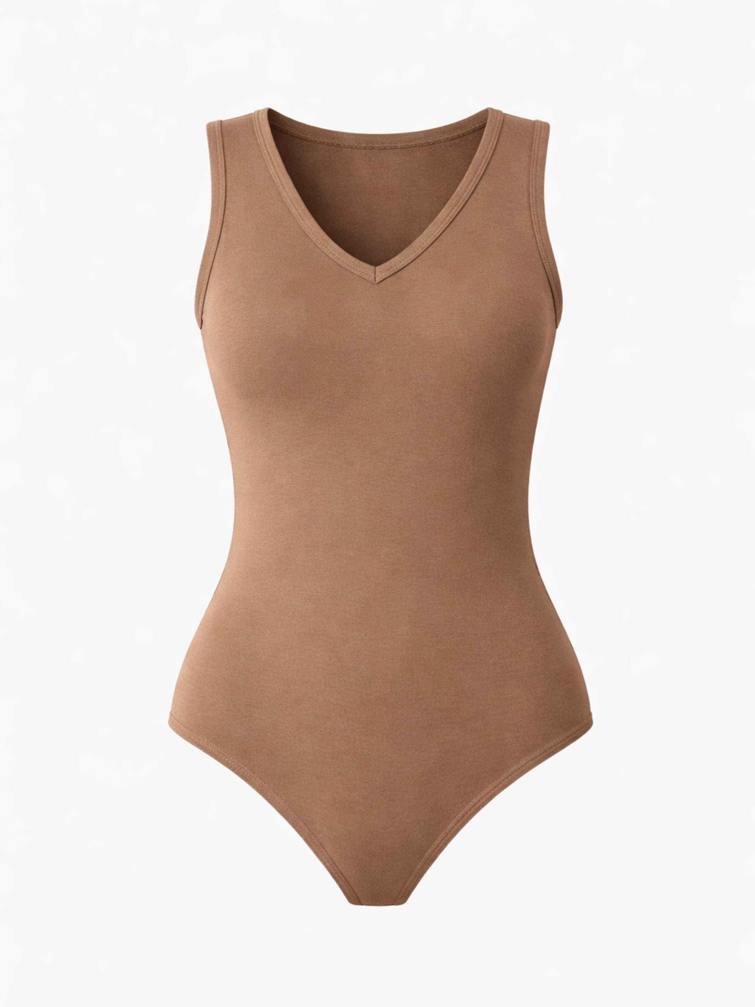 LEAFLETIC Bodysuit 'Leafletic Women’s Bodysuit' in Brown: front