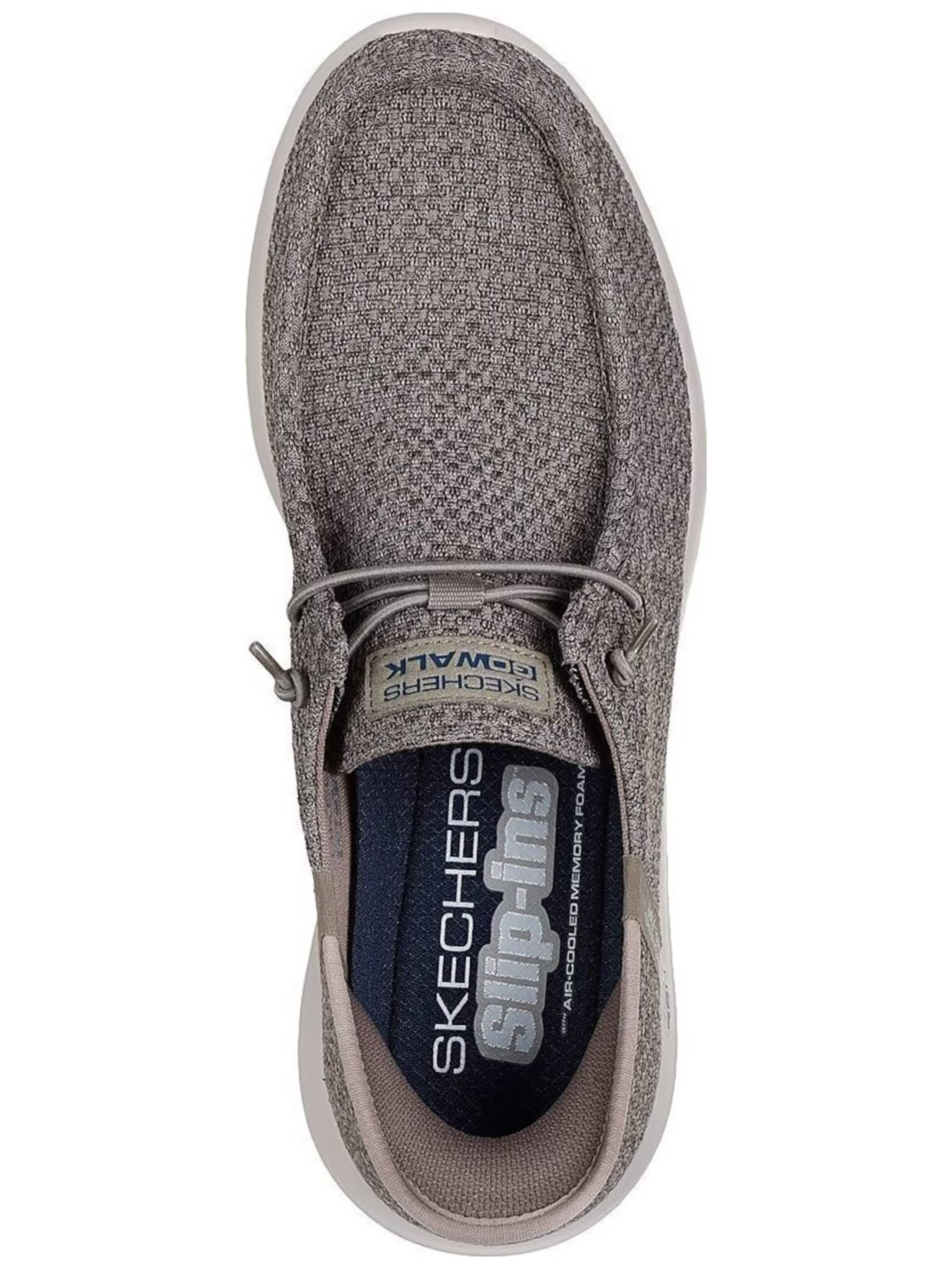 SKECHERS Slip On 'Skechers Go Walk Max - Halyco'‌‌‌‌‌‌‌‌‌‌ in Grau