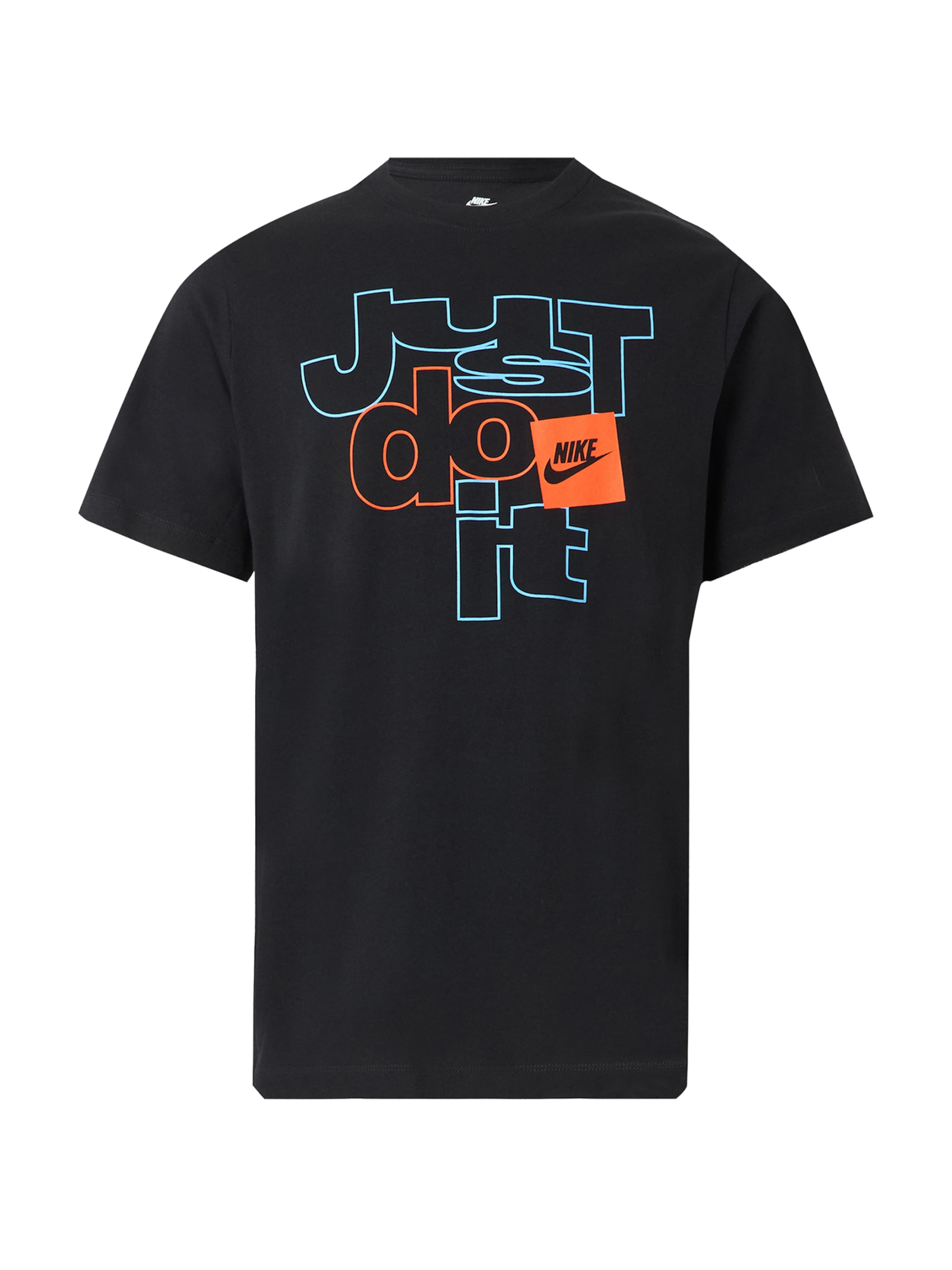 Nike Sportswear Μπλουζάκι σε μαύρο: μπροστά
