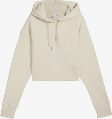 PUMA Sweatshirt 'Premium Essentials' in Wit: voorkant