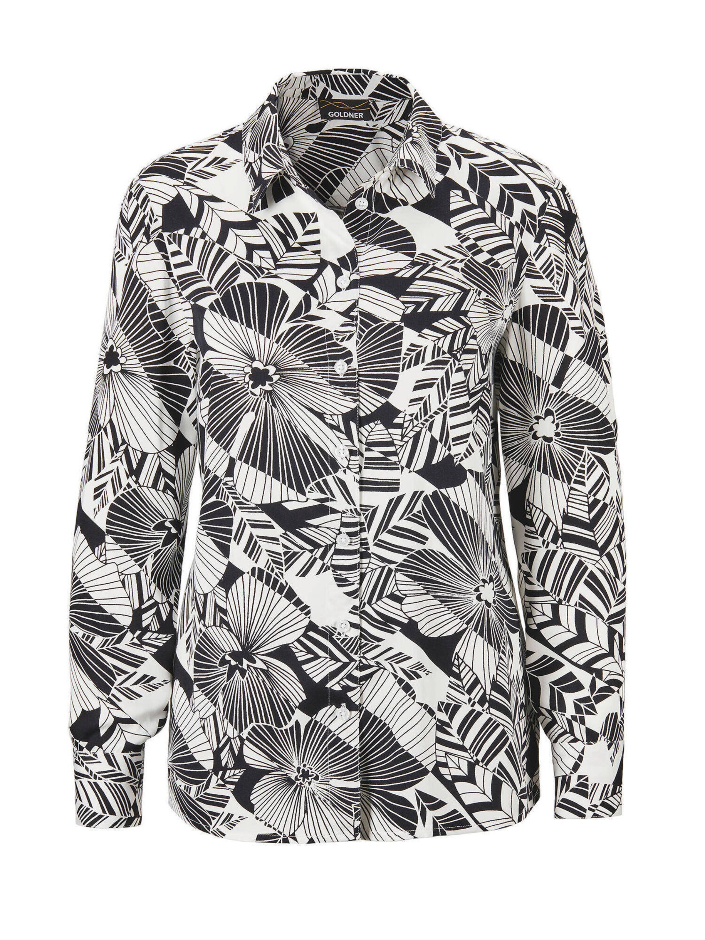 Chemisier Goldner en noir : devant