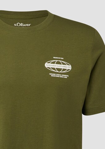s.Oliver Футболка в Зеленый