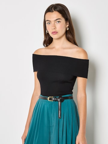 Haut ' ' Apricot en noir