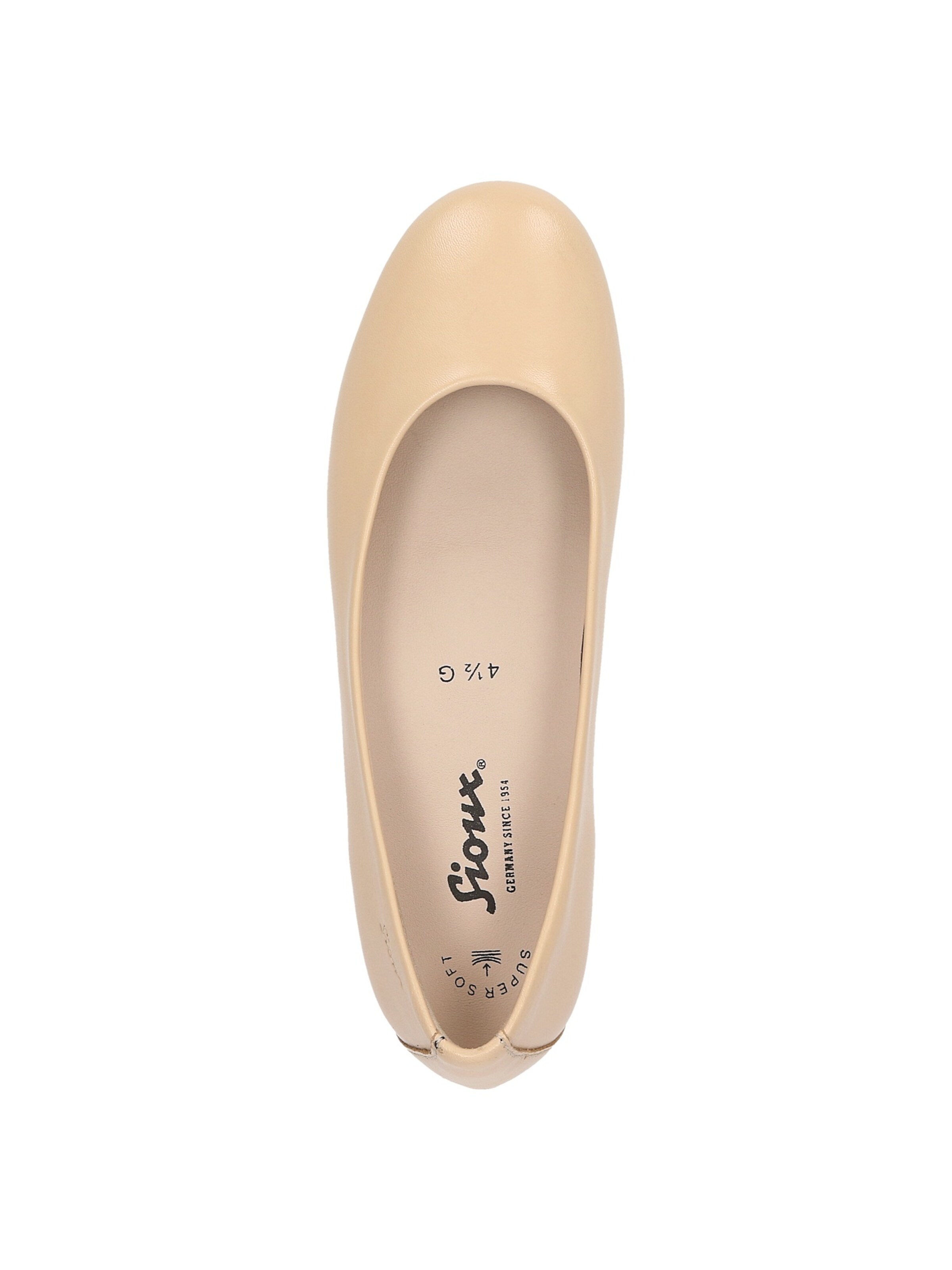 SIOUX Ballerina 'Villanelle' in Beige