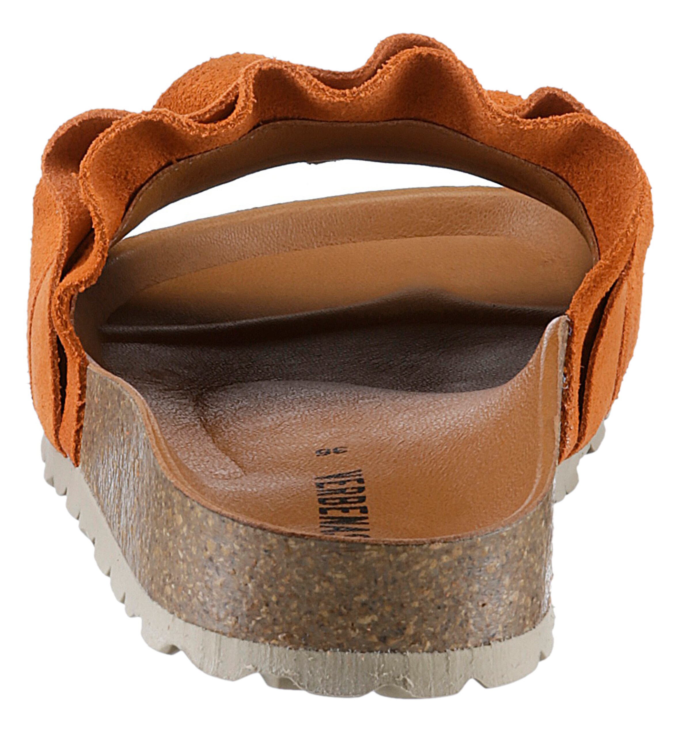 VERBENAS Mules in Orange